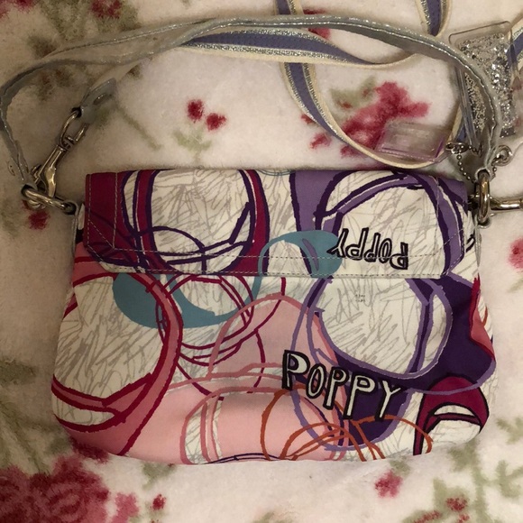 Coach Poppy Pop Mon Lyla Graffiti Crossbody - Picture 3 of 7